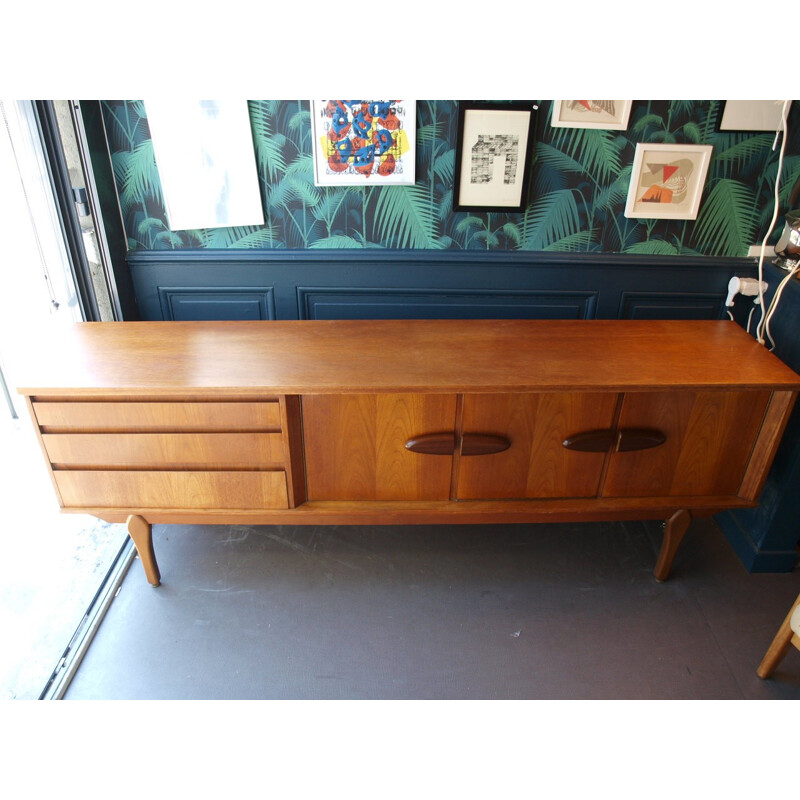 Sideboard in teak and rosewood - 1960s