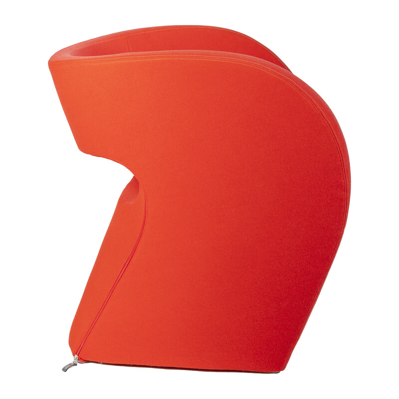 Vintage red Little Albert armchair by Ron Arad for Moroso