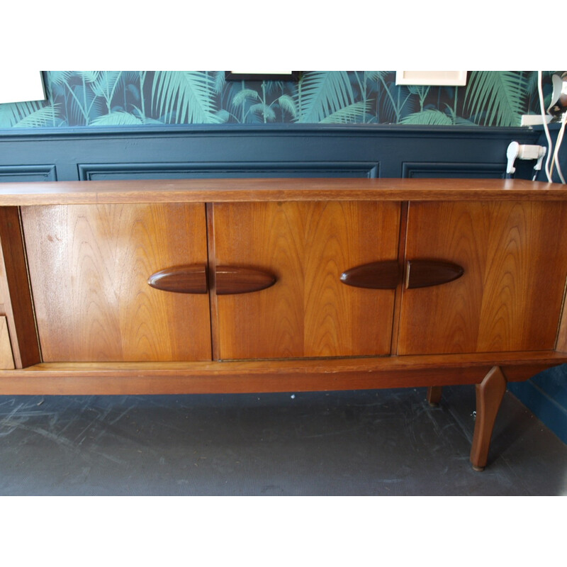 Sideboard in teak and rosewood - 1960s