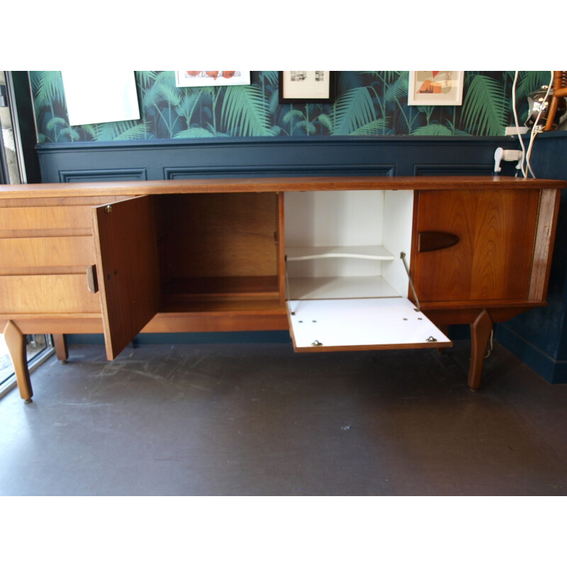 Sideboard in teak and rosewood - 1960s