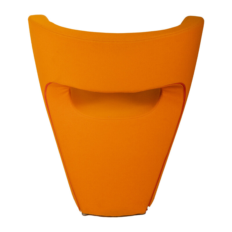 Fauteuil vintage orange Little Albert de Ron Arad pour Moroso