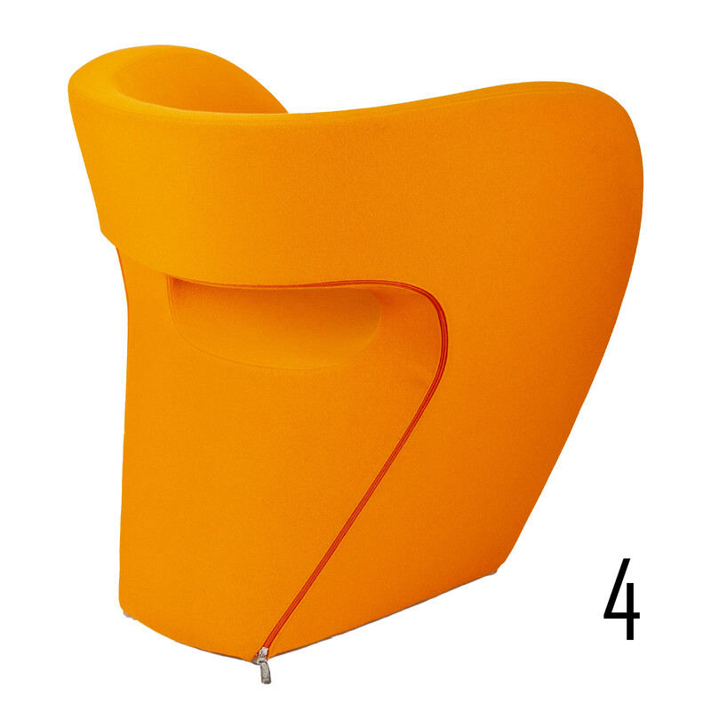 Cadeirão de Laranjeira Little Albert de Ron Arad para Moroso