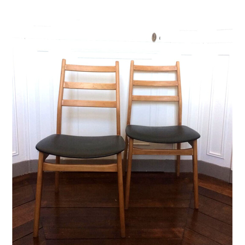 Pair of vintage Casala chairs, Germany 1960