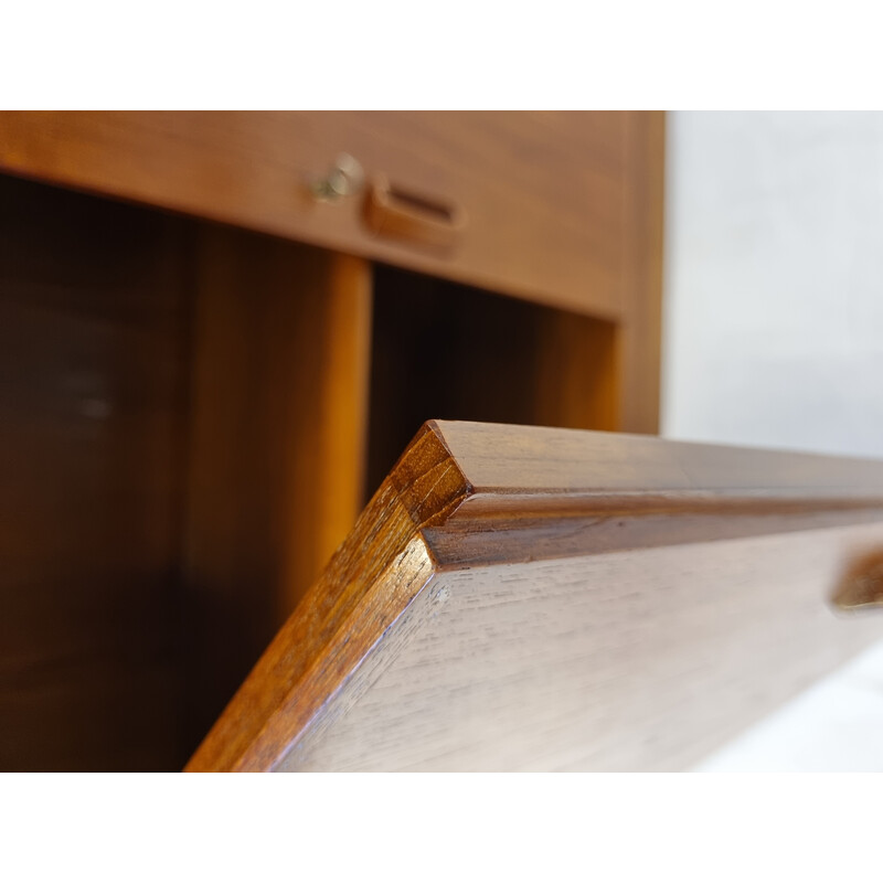 Pair of teak vintage bookcases by Børge Mogensen for Søborg Møbler, 1960s