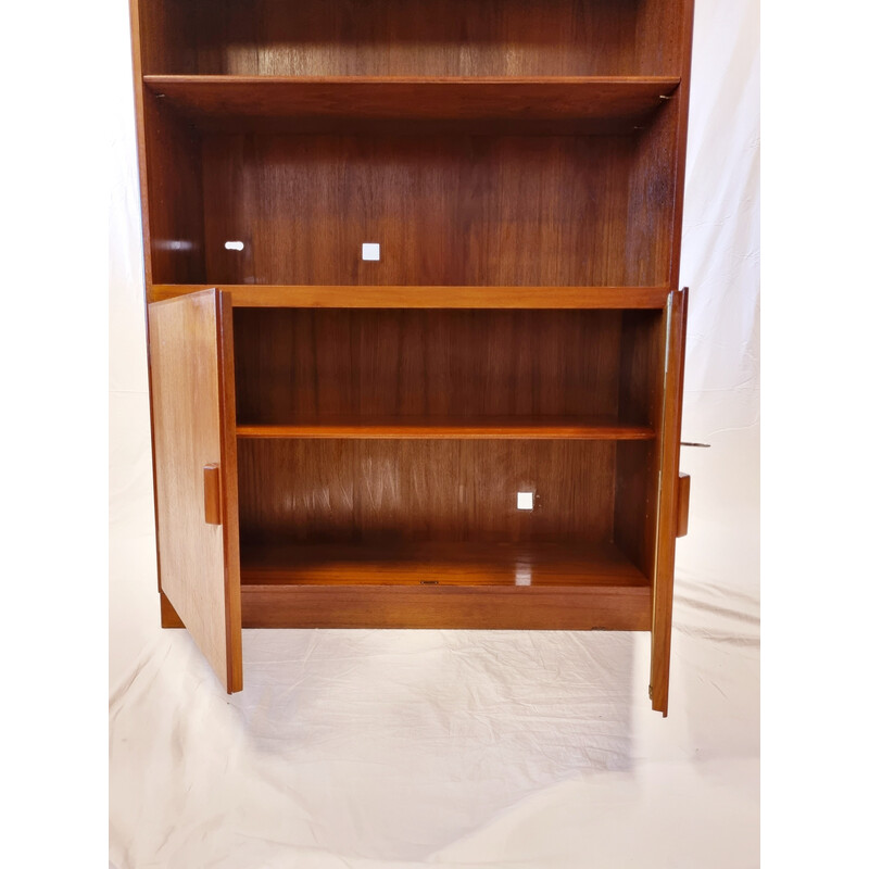 Pair of teak vintage bookcases by Børge Mogensen for Søborg Møbler, 1960s