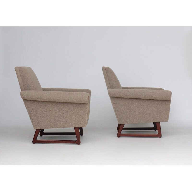 Pair of mid-century Dutch armchairs