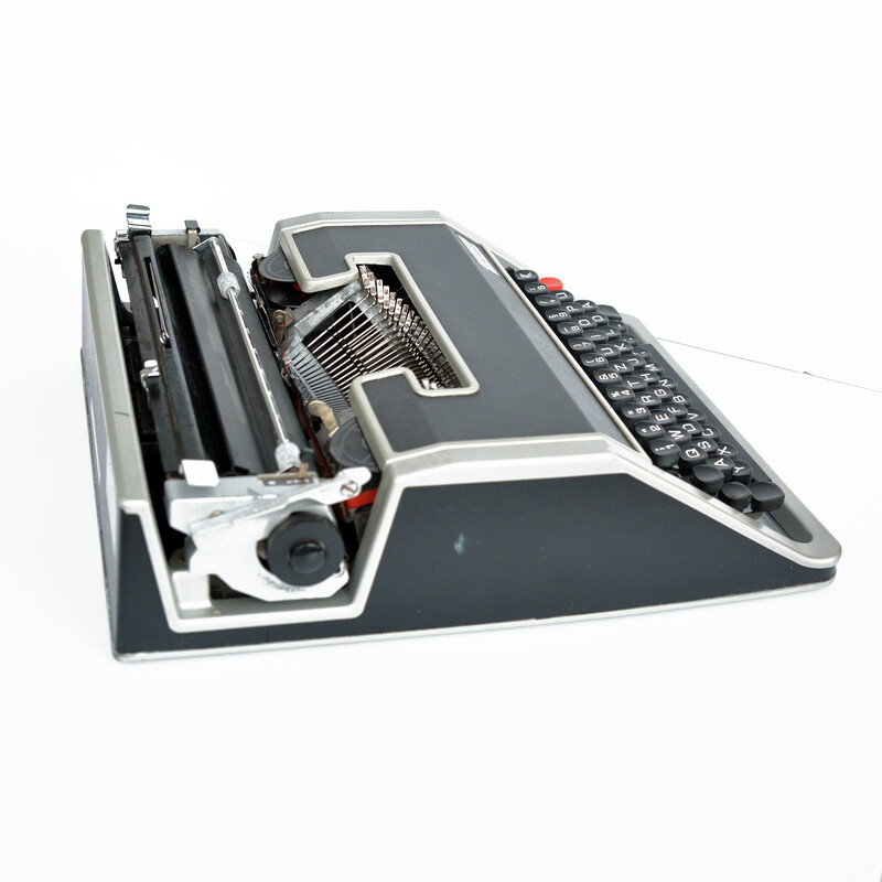 Máquina de escribir vintage Olivetti Letera Dl de Mario Bellini, España 1970