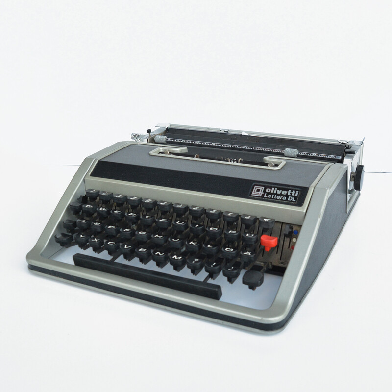 Máquina de escrever Vintage Olivetti Letera Dl de Mario Bellini, Espanha 1970