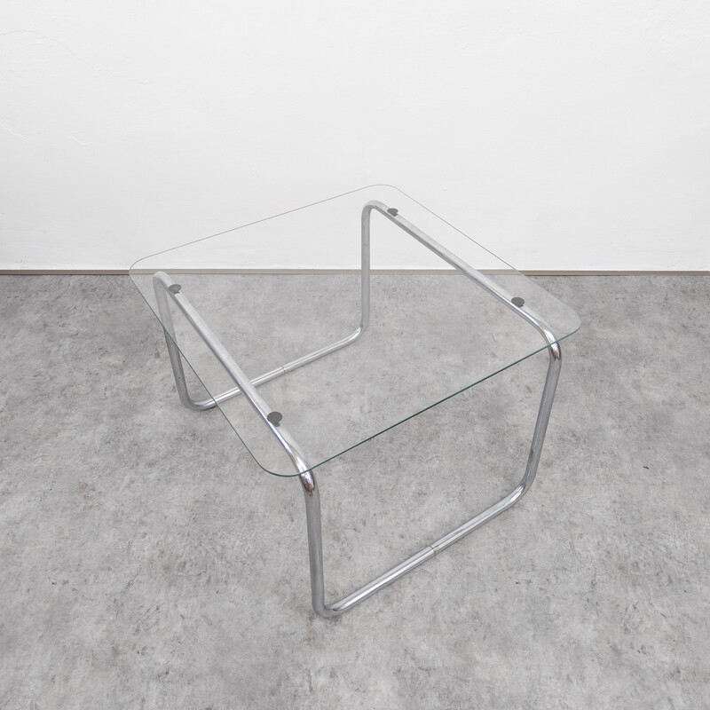 Mid century tubular steel coffee table by Kovona, Czechoslovakia 1950s