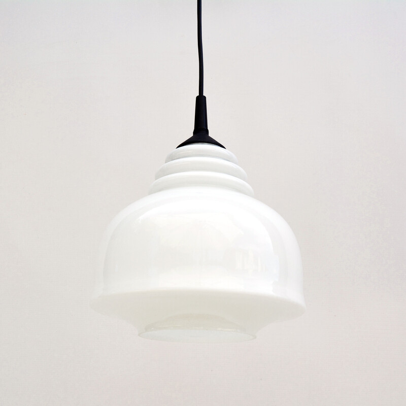 Vintage pendant lamp by Polam Meos, Poland 1970s