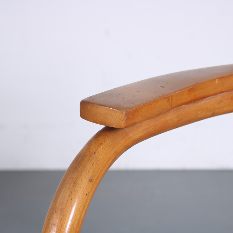 Vintage bijzetstoel van Thonet, Oostenrijk 1950