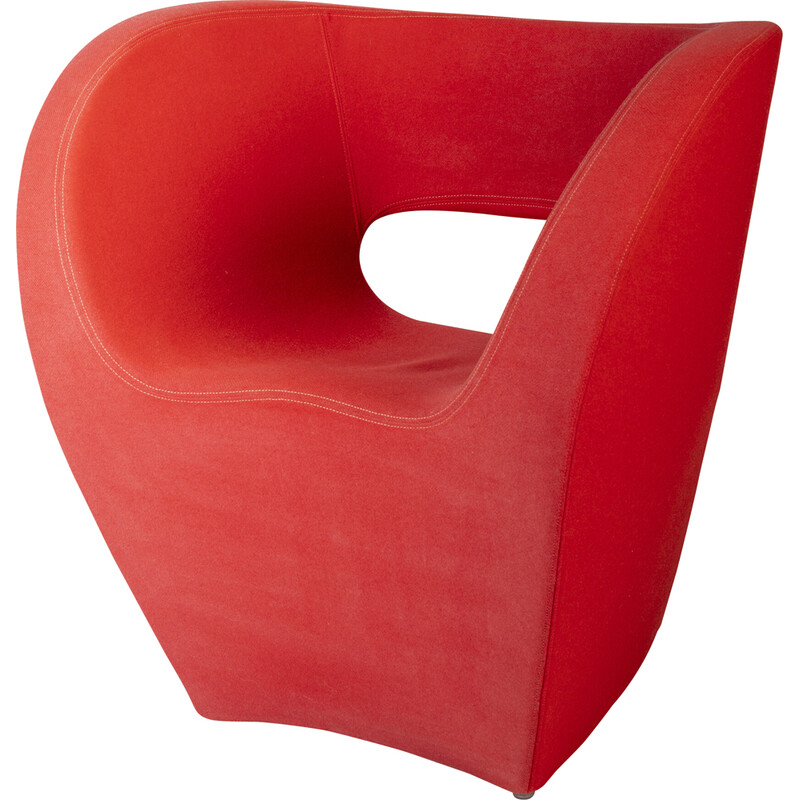 Sillón vintage Little Albert en rojo de Ron Arad para Moroso