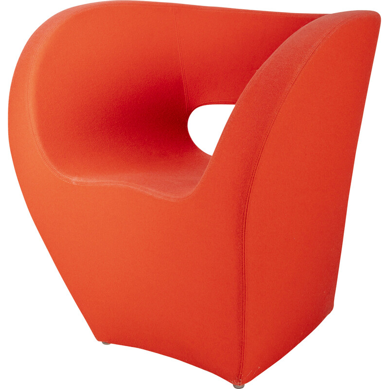 Sillón vintage Little Albert en rojo de Ron Arad para Moroso