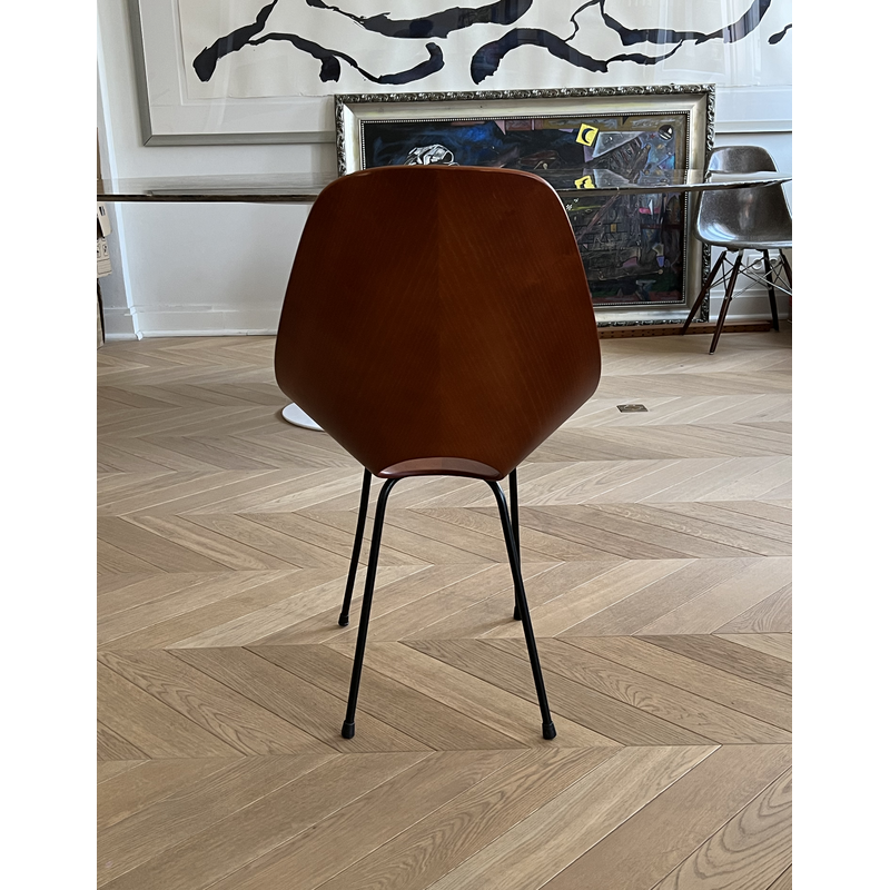 Vintage-Stuhl aus gebogenem Holz von Vittorio Nobili für Fratelli Tagliablue, 1950