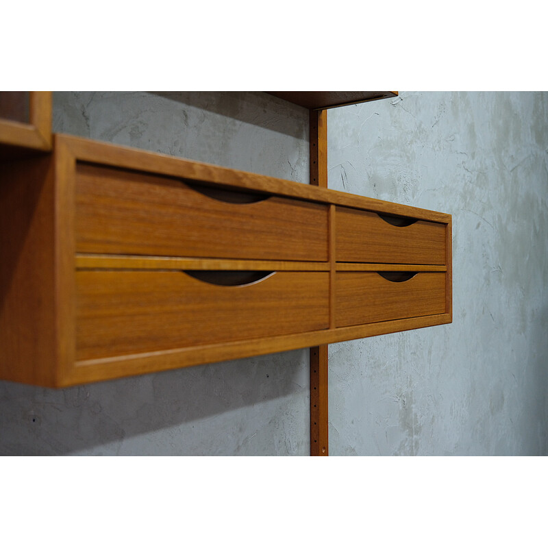 Vintage wall unit by Torbjorn Afdal for Bruksbo, Norway 1960s