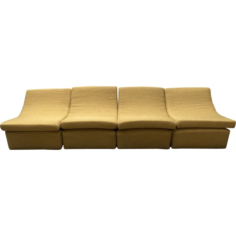 Vintage soft lounge set by Guy Lefèvre (Dlg), 1972