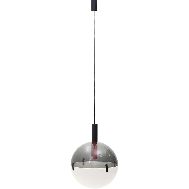 Vintage spherical chandelier by Elio Martinelli for Martinelli, 1960s