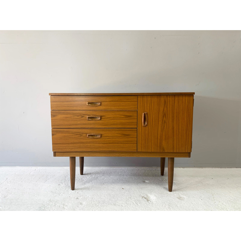 Mid century formica sideboard by Chaim Schreiber, 1970s