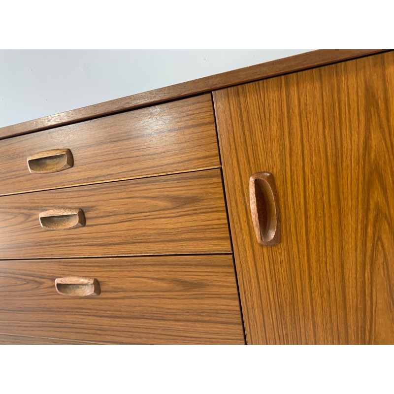 Mid century formica sideboard by Chaim Schreiber, 1970s