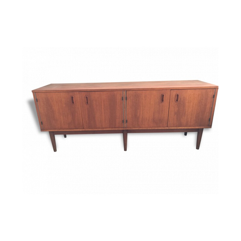 Scandinavian vintage sideboard in teak - 1960s