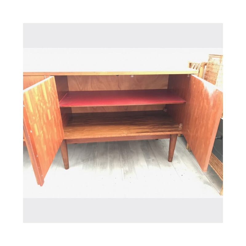 Enfilade scandinave  vintage en teck - 1960