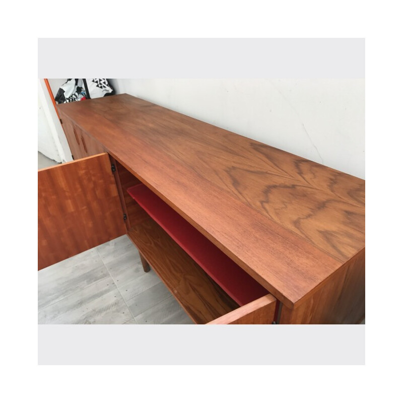 Scandinavian vintage sideboard in teak - 1960s