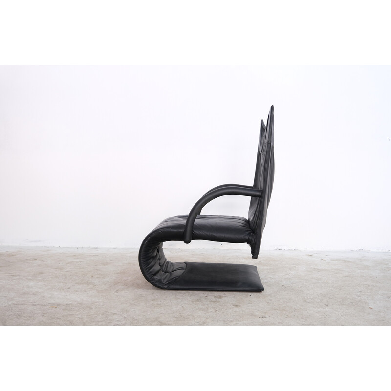 Vintage Zen fauteuil van Claude Brisson voor Ligne Roset, Frankrijk 1980