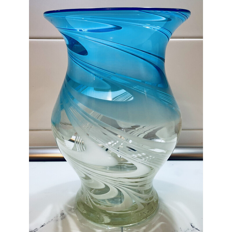 Vintage Murano glass vase by Carlo Scarpa