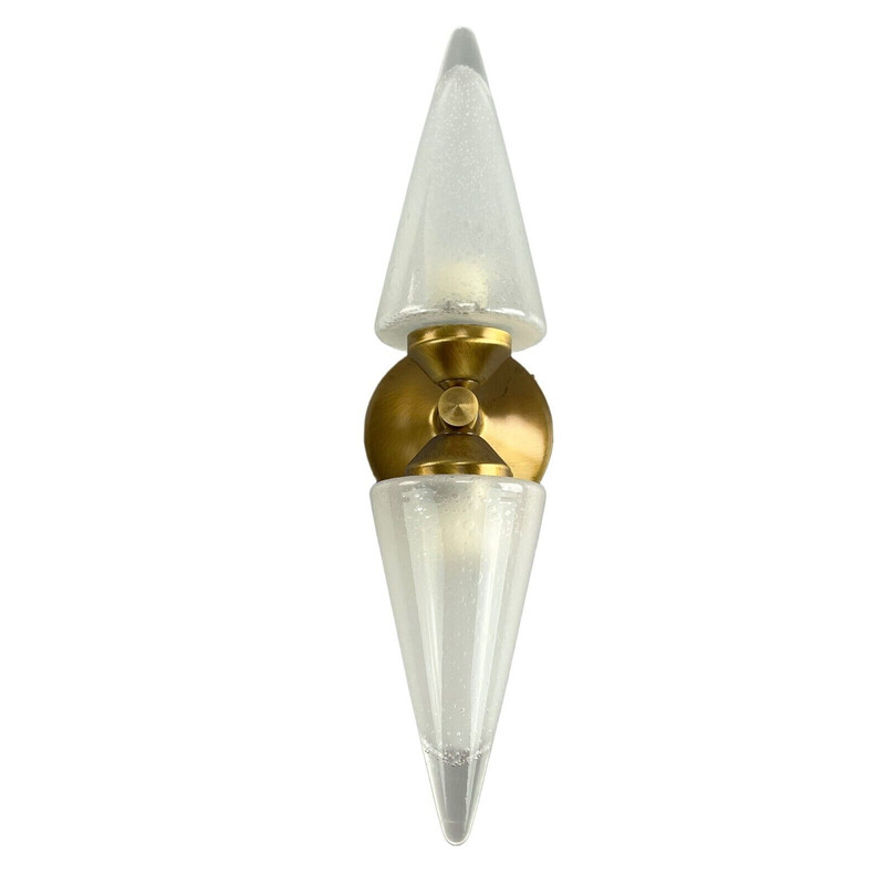 Aplique de cristal vintage de Honsel, 1960-1970