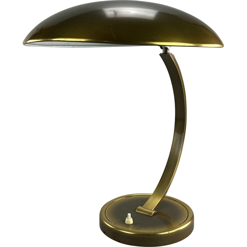 Lampada da tavolo vintage 6751 in ottone di Kaiser Idell, 1960