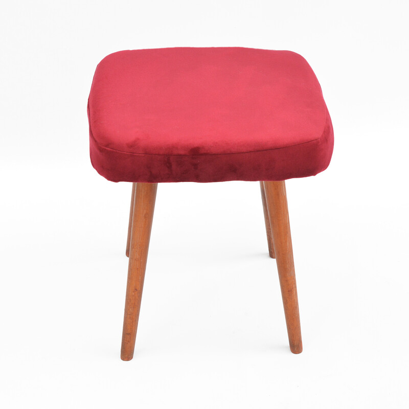 Vintage Stick stool by Dolnośląska Fabryka Mebli, Poland 1960s