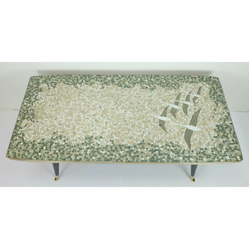 Mid century mosaic coffee table by Mueller-Oerlinghausen, 1950s