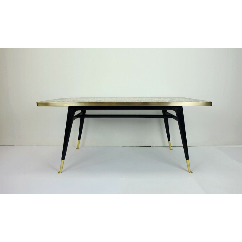 Mid century mosaic coffee table by Mueller-Oerlinghausen, 1950s