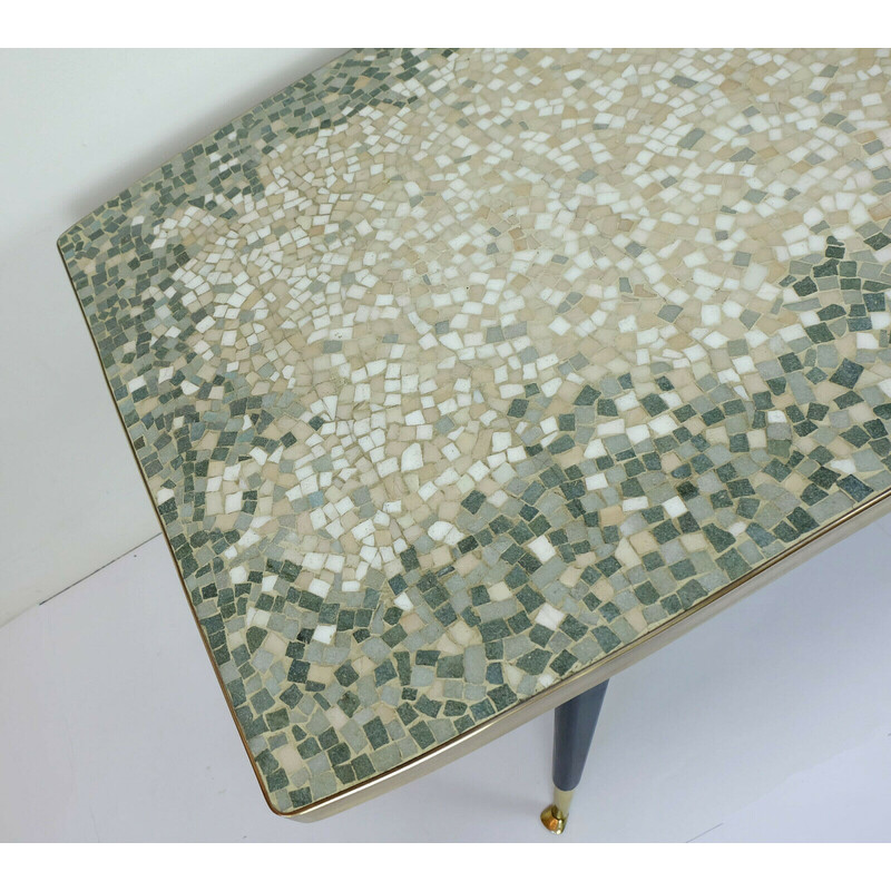 Mid century mosaic coffee table by Mueller-Oerlinghausen, 1950s