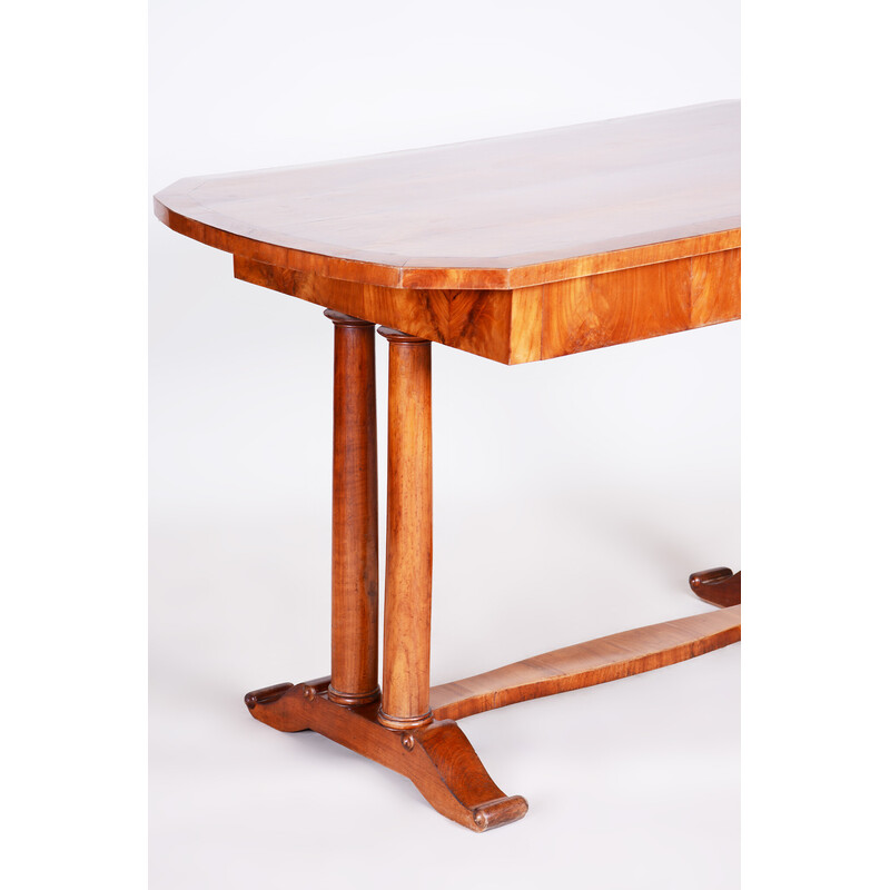 Mid century Austrian Biedermeier maple writing desk, 1830s