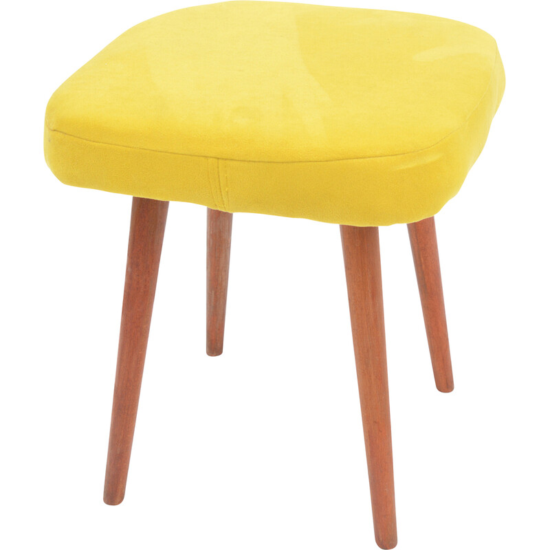 Tabouret vintage "Dolnośląska Fabryka Mebli", Pologne 1960