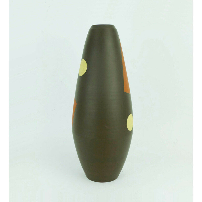 Mid century ceramic vase model 124/35 by Wendelin Stahl, 1950s