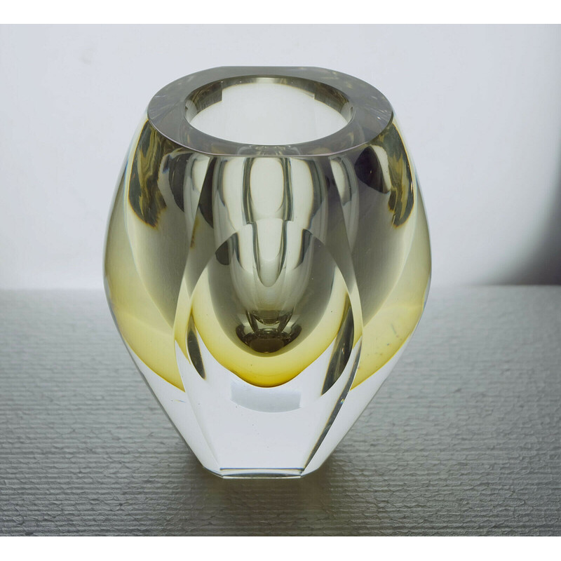 Vintage vase Ventana by Mona Morales Schildt for Kosta, Sweden 1950s