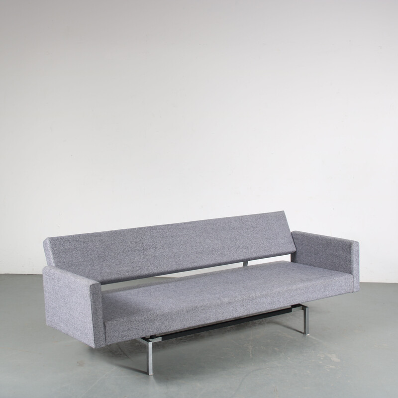 Vintage 3-Sitzer-Sofa aus lackiertem Metall von Martin Visser für 't Spectrum, Niederlande 1960