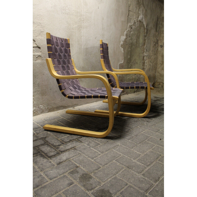 Lot de deux fauteuils "406" Artek, Alvar AALTO - 1980