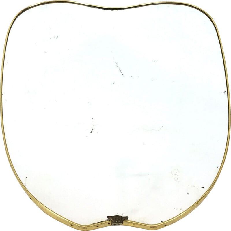 Mid-century Italian curved mirror - 1960s