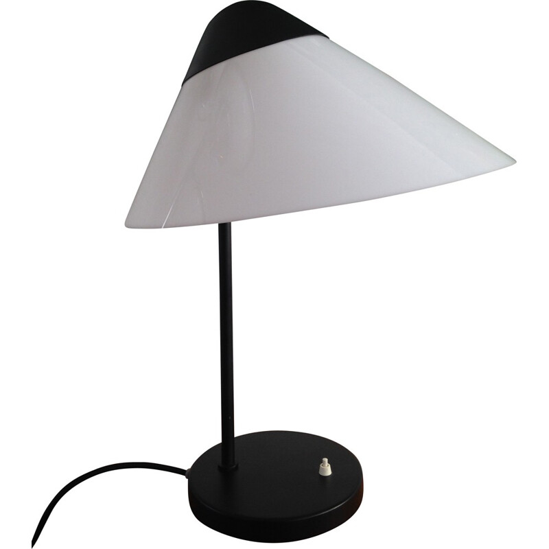 Louis Poulsen "Opala" black table lamp, Hans WEGNER - 1970s