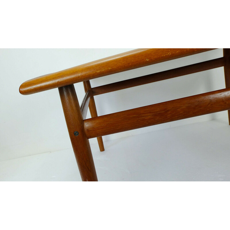 Vintage teak coffee table by Grete Jalk, Denmark 1960s