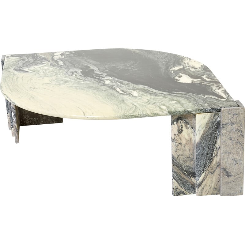 table basse oeil vintage - marbre