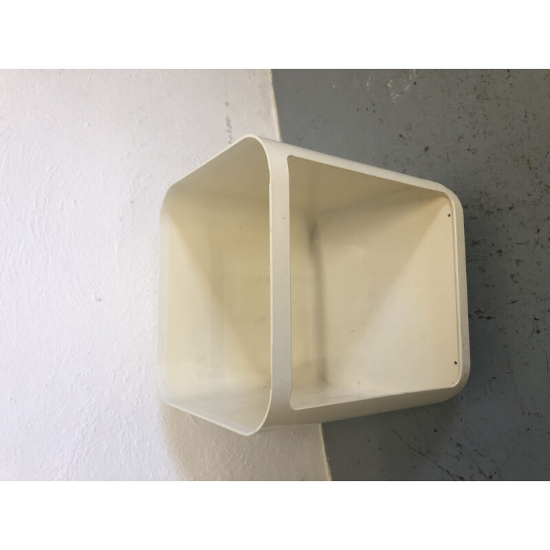 Etagère vintage en plastique par Anna Castelli Ferrieri pour Kartell, Italie 1980