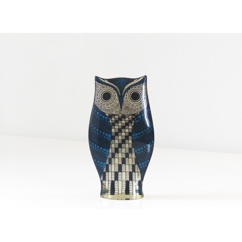 Vintage owl sculpture by Abraham Palatnik, 1970s