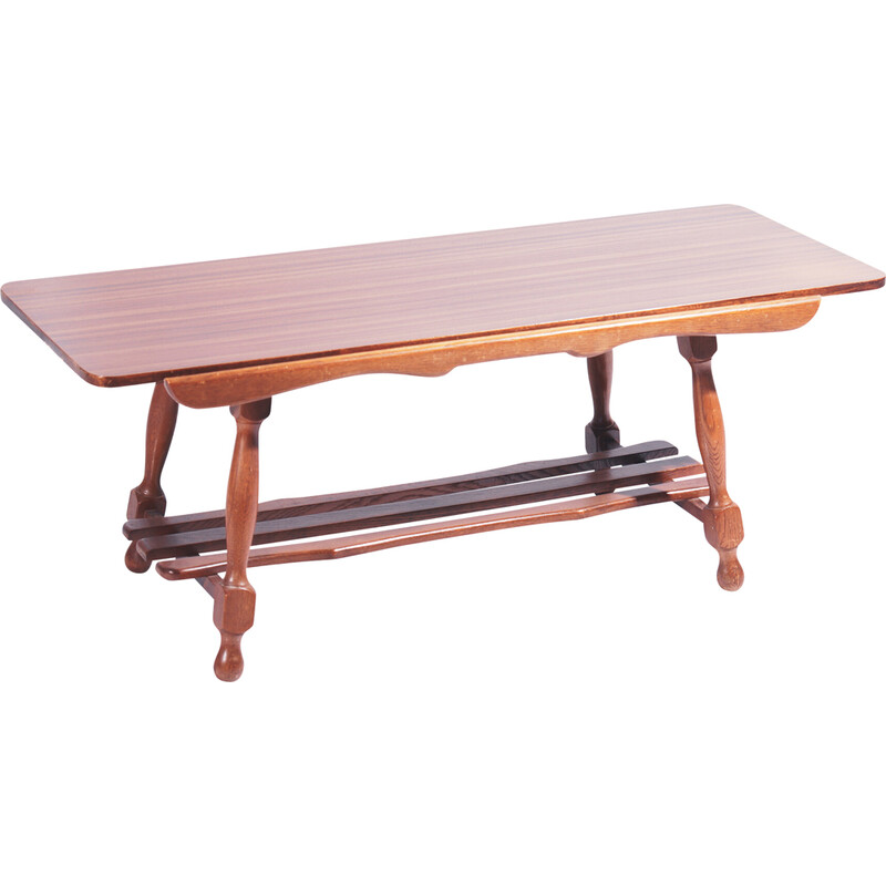 Table basse bicolore - bois