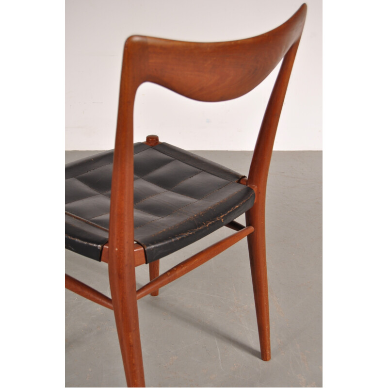 Gustav Bahus Norway "Bambi" teak dining chair, Rolf RASTAD & Adolf RELLING - 1950s