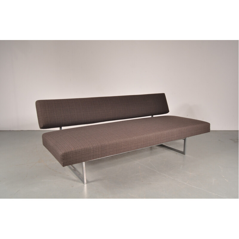 Gelderland 3 seaters brown sleeping sofa, Rob PARRY - 1960s