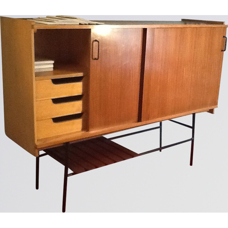 Vintage sideboard, René-Jean CAILLETTE - 1950s